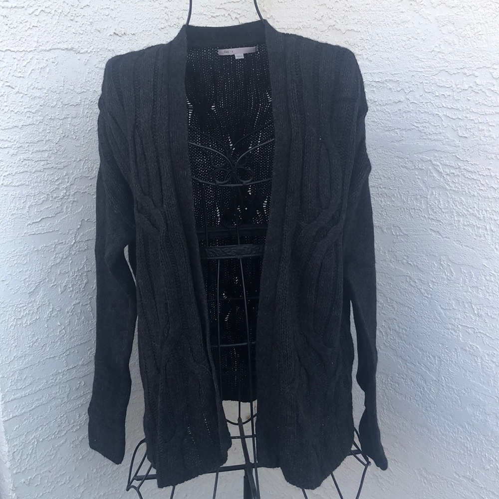 Gap Open front wool blend cardigan / sweater